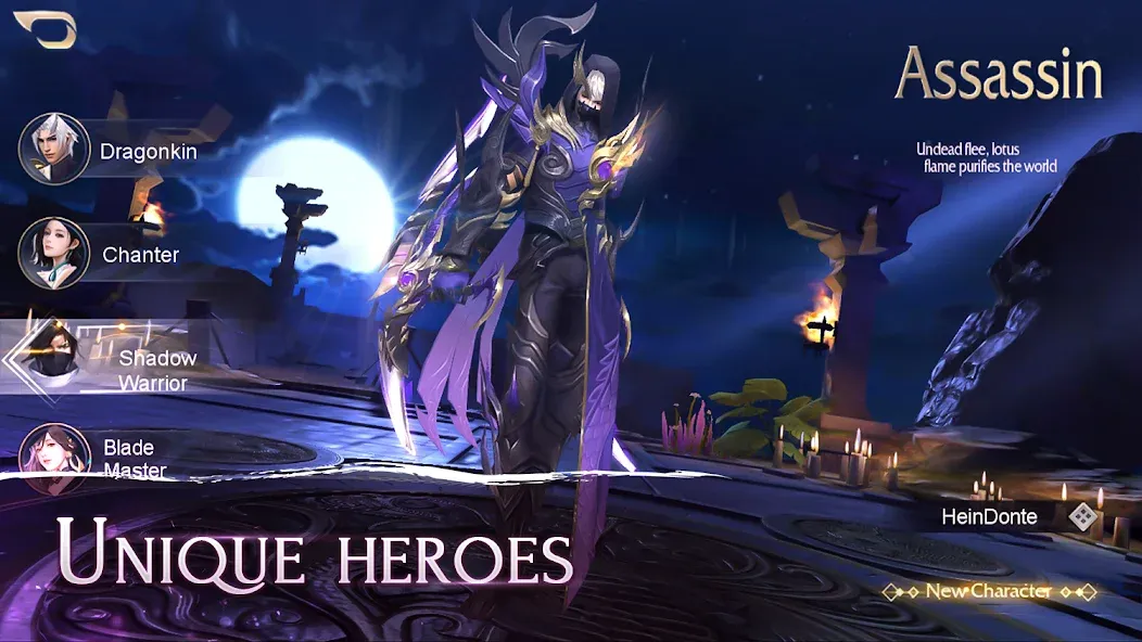 Heroes of the Sword - MMORPG (Герои меча) [МОД Меню] APK Android Screenshot 1