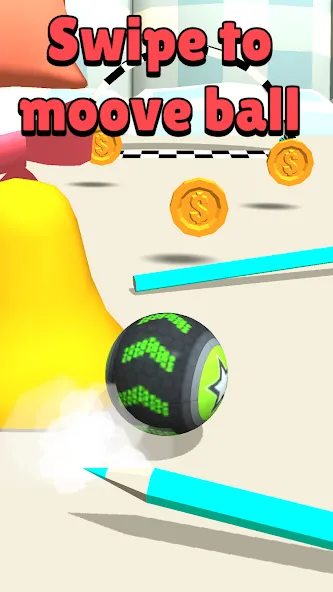 Toy Going Ball Roll [МОД Unlocked] APK Android Screenshot 1