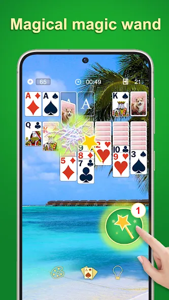 Solitaire - 2024 [МОД Mega Pack] APK Android Screenshot 4