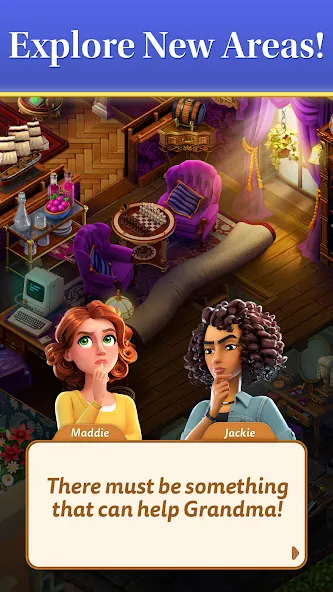 Merge Mansion (Мердж Мэншн) [МОД Много денег] APK Android Screenshot 4
