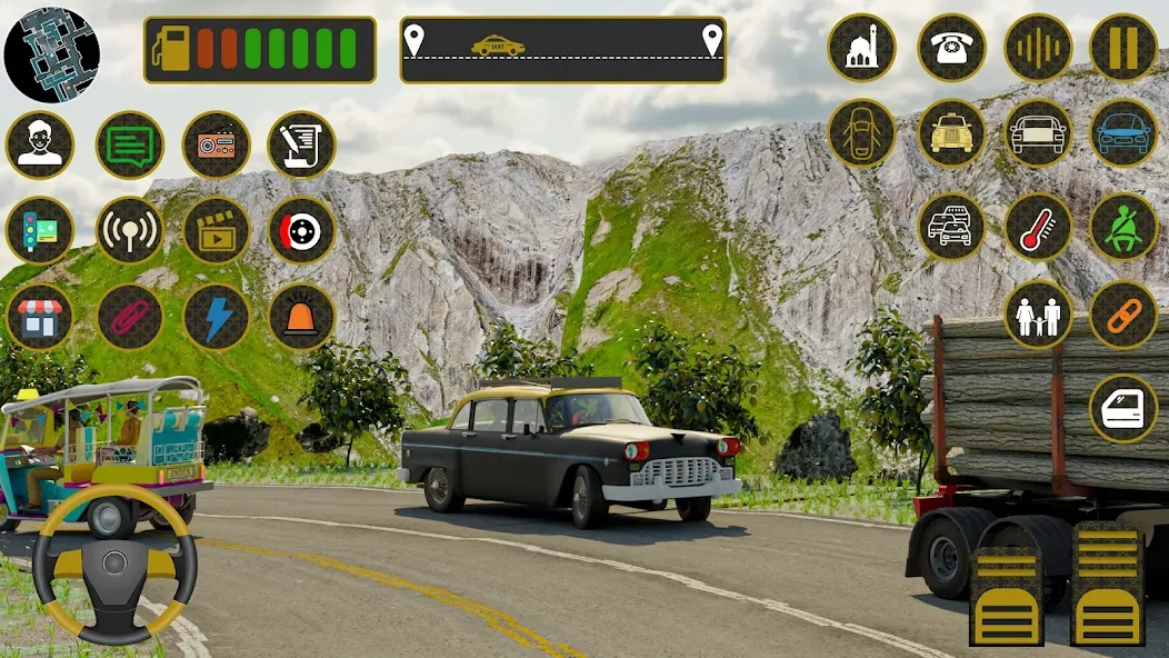 Indian Taxi Simulator car Game (Индийский такси симулятор автомобиля Игра) [МОД Premium] APK Android Screenshot 4