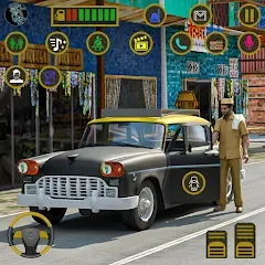 Indian Taxi Simulator car Game (Индийский такси симулятор автомобиля Игра) [МОД Premium] APK Android