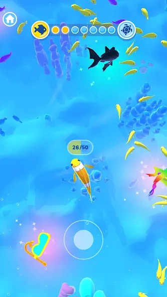Evolution Merge - Eat and Grow (Эволюция Мердж) [МОД Все открыто] APK Android Screenshot 4