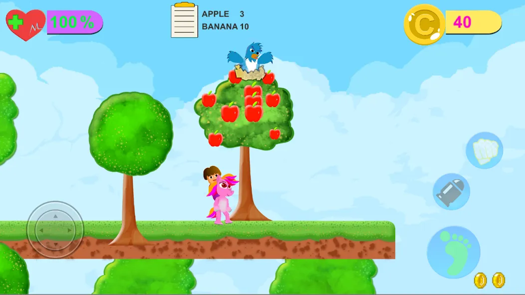 Dora Riding Pony Escape Jungle (Дора на Пони Едет из Джунглей) [МОД Mega Pack] APK Android Screenshot 1