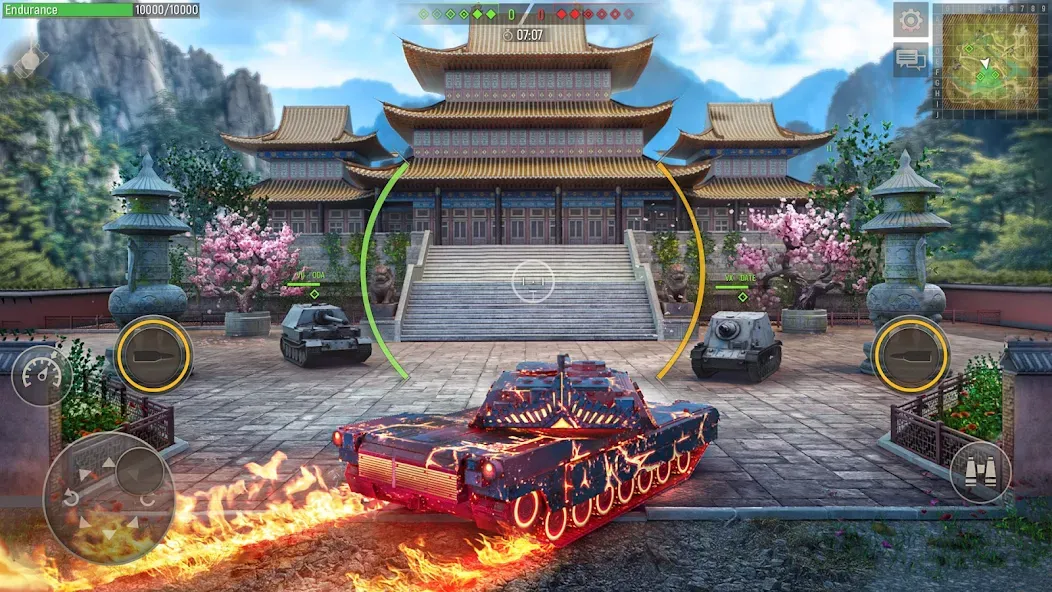 Battle Tanks: Tank Games WW2 (Бэтл Тэнкс) [МОД Premium] APK Android Screenshot 1