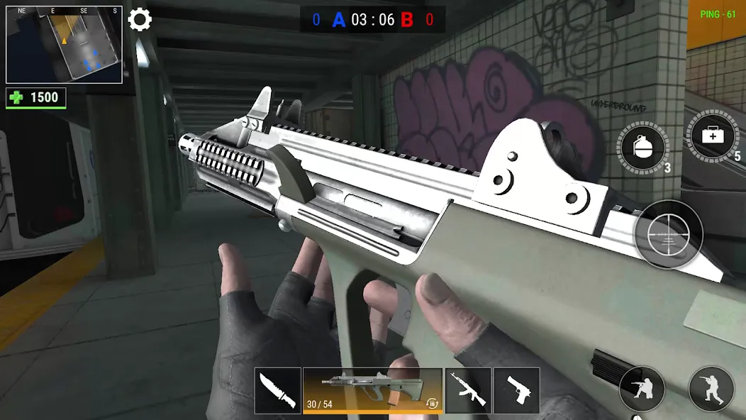 Modern Gun: Shooting War Games (Модерн Ган) [МОД Все открыто] APK Android Screenshot 3