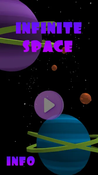 Infinite Space 3D (Инфинити Спейс 3Д) [МОД Много денег] APK Android Screenshot 1