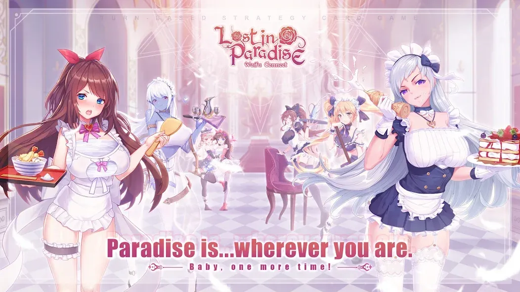 Lost in Paradise:Waifu Connect (Лост ин Парадайз) [МОД Бесконечные монеты] APK Android Screenshot 1