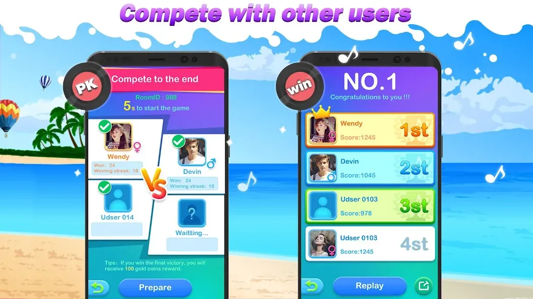 Dream Piano (Дрим Пиано) [МОД Все открыто] APK Android Screenshot 3