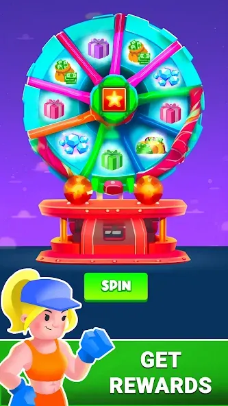 Boxing Gym Tycoon 3D: MMA Club (Боксерская Гимназия Тайкун 3D) [МОД Unlocked] APK Android Screenshot 5