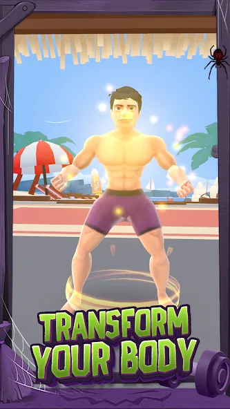 Idle Gym Life: Strong Man (Айдл Джим Лайф) [МОД Все открыто] APK Android Screenshot 3