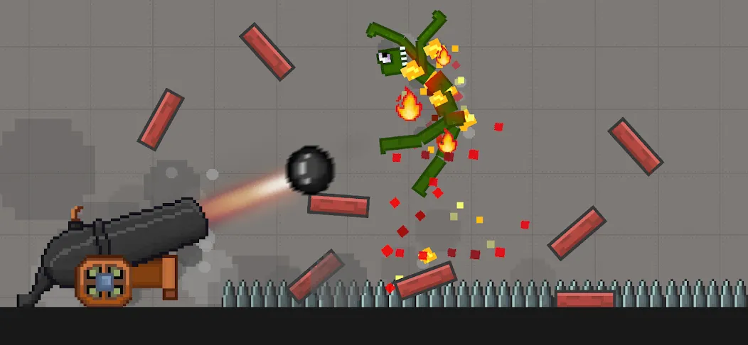 Ragdoll Dismounting Playground (Рэгдолл Дисмаунтинг Плейграунд) [МОД Меню] APK Android Screenshot 3