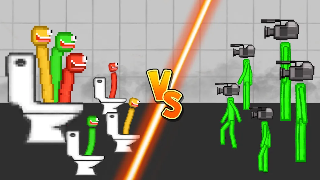 Stickman Playground (тикман Плейграунд) [МОД Бесконечные монеты] APK Android Screenshot 1