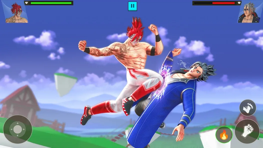 Anime Fighting Game (Аниме Файтинг Гейм) [МОД Unlocked] APK Android Screenshot 1