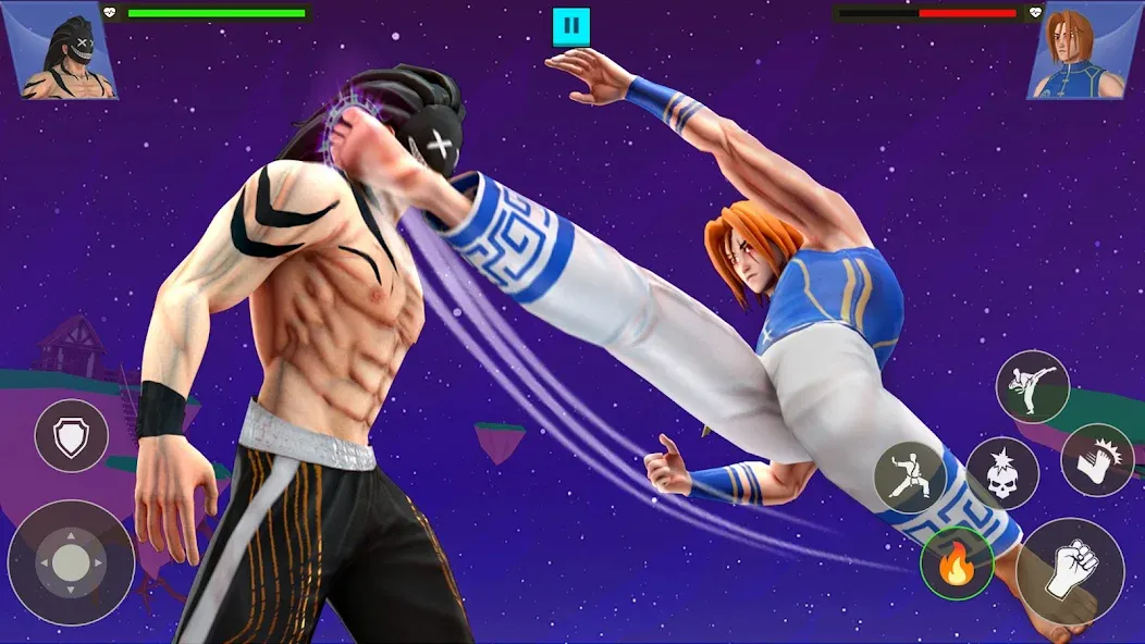 Anime Fighting Game (Аниме Файтинг Гейм) [МОД Unlocked] APK Android Screenshot 2