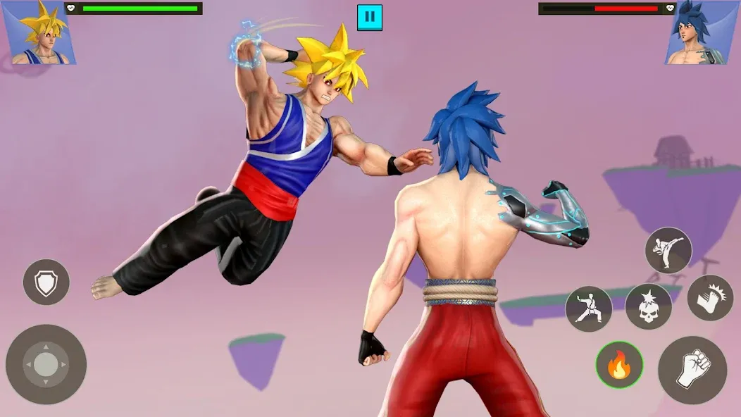 Anime Fighting Game (Аниме Файтинг Гейм) [МОД Unlocked] APK Android Screenshot 3