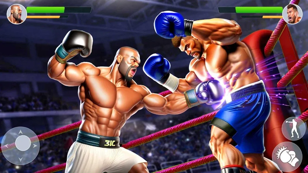 Boxing Heros: Fighting Games (Тэг Боксинг Игры) [МОД Mega Pack] APK Android Screenshot 1