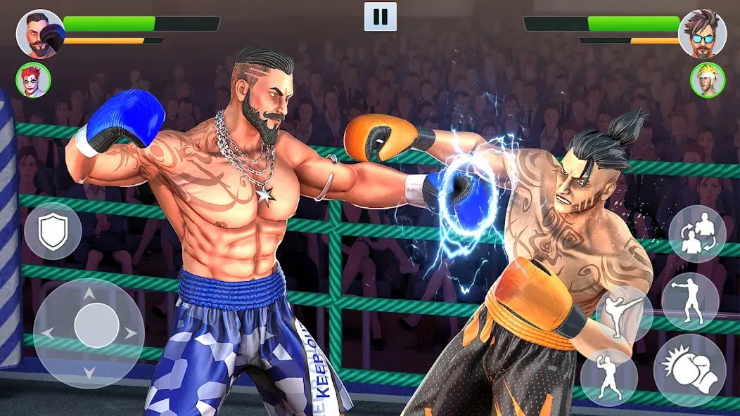 Boxing Heros: Fighting Games (Тэг Боксинг Игры) [МОД Mega Pack] APK Android Screenshot 3