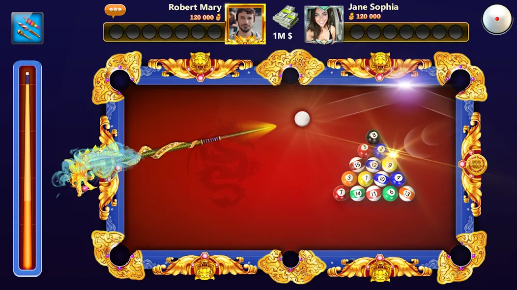 8 Ball Offline - Billiard Pool (Шар Оффлайн) [МОД Mega Pack] APK Android Screenshot 1