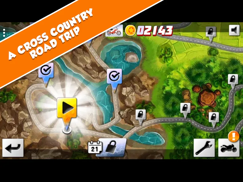 Highway Rider Extreme - 3D Mot (Хайвей Райдер Экстрим) [МОД Все открыто] APK Android Screenshot 5