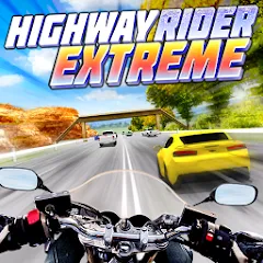 Highway Rider Extreme - 3D Mot (Хайвей Райдер Экстрим) [МОД Все открыто] APK Android