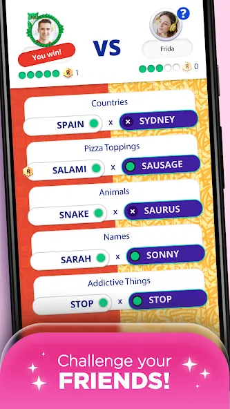 Stop 2 - Word Trivia Game [МОД Unlocked] APK Android Screenshot 2