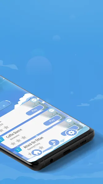 Piano Anime Tiles Music (Пиано Аниме Плитки Музыка) [МОД Premium] APK Android Screenshot 2