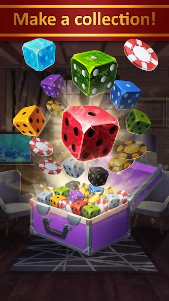 Farkle - Zonk Dice Game [МОД Все открыто] APK Android Screenshot 1
