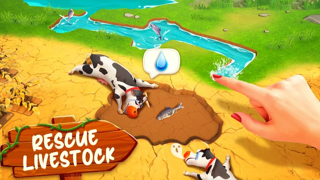 Family Farm Adventure (Семейное фермерское приключение) [МОД Unlocked] APK Android Screenshot 5
