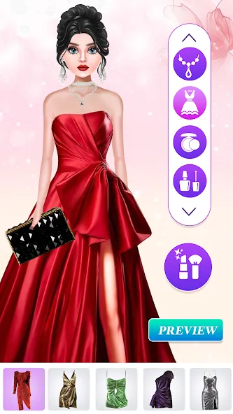 Fashion Show: Dress up Games (Фэшн Шоу) [МОД Mega Pack] APK Android Screenshot 2
