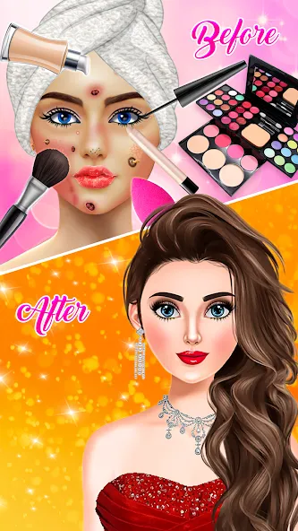 Super Stylist-Fashion Games [МОД Все открыто] APK Android Screenshot 2