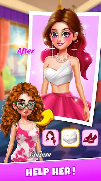 Fashion Nova: Merge & Stylist (Фэшн Нова) [МОД Mega Pack] APK Android Screenshot 1
