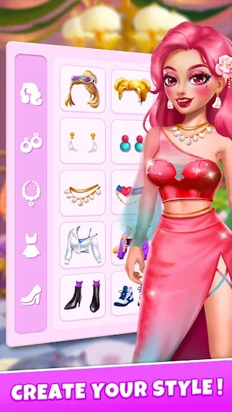 Fashion Nova: Merge & Stylist (Фэшн Нова) [МОД Mega Pack] APK Android Screenshot 2