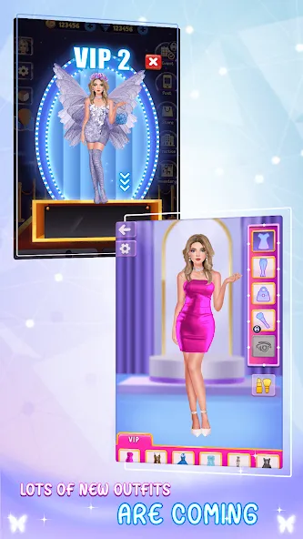 Fashion Stylist: Dress Up Game (Фэшн стилист) [МОД Бесконечные монеты] APK Android Screenshot 4