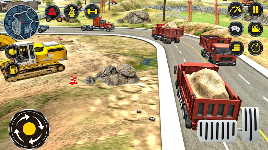 Heavy Excavator Simulator PRO (Хеви Экскавейтор Симулятор ПРО) [МОД Premium] APK Android Screenshot 1