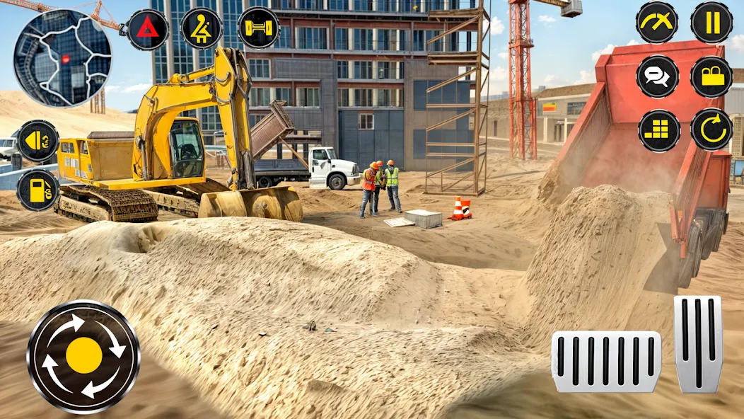 Heavy Excavator Simulator PRO (Хеви Экскавейтор Симулятор ПРО) [МОД Premium] APK Android Screenshot 4