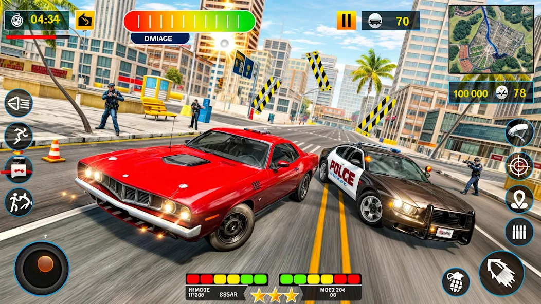US Police Shooting Crime City [МОД Unlocked] APK Android Screenshot 4