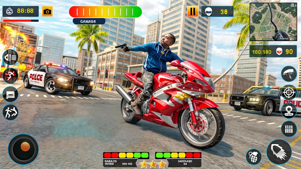 US Police Shooting Crime City [МОД Unlocked] APK Android Screenshot 5