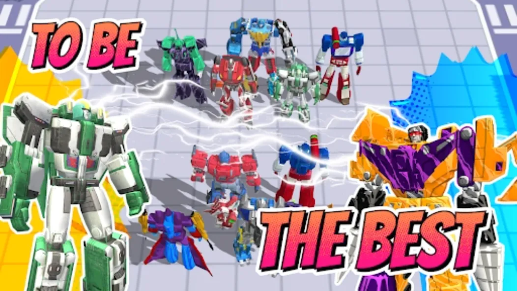 Superhero Robot Monster Battle [МОД Бесконечные монеты] APK Android Screenshot 2