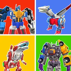 Superhero Robot Monster Battle [МОД Бесконечные монеты] APK Android