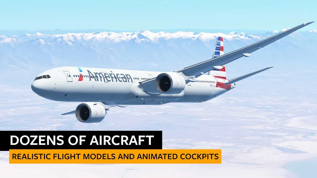 Infinite Flight Simulator (Инфинит Флайт Симулятор) [МОД Unlocked] APK Android Screenshot 1