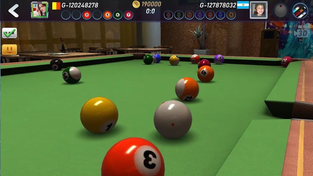 Real Pool 3D 2 (Риал Пул 3Д 2) [МОД Все открыто] APK Android Screenshot 1