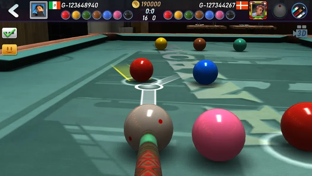 Real Pool 3D 2 (Риал Пул 3Д 2) [МОД Все открыто] APK Android Screenshot 2