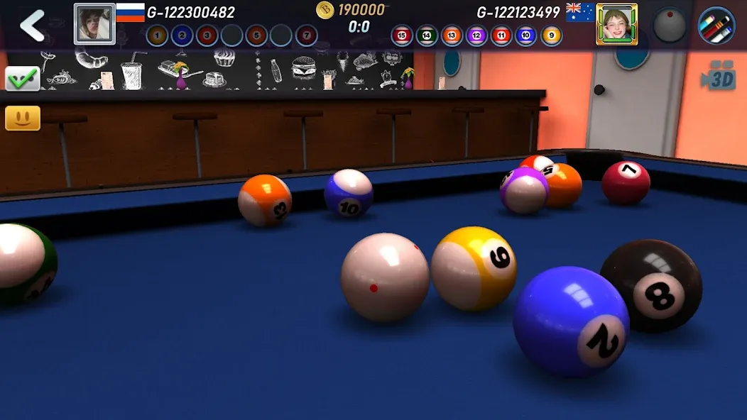 Real Pool 3D 2 (Риал Пул 3Д 2) [МОД Все открыто] APK Android Screenshot 5
