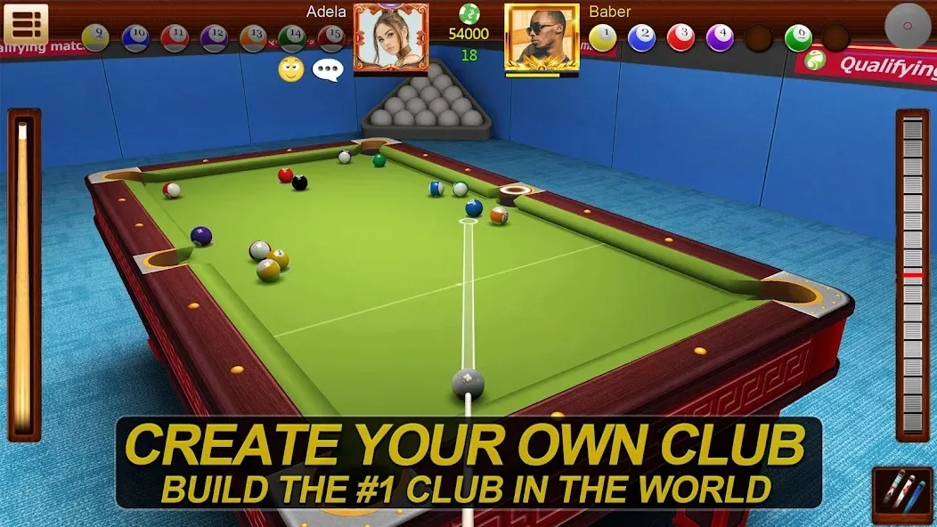 Real Pool 3D Online 8Ball Game (Реал Пул 3Д Онлайн 8Бол Гейм) [МОД Бесконечные монеты] APK Android Screenshot 2