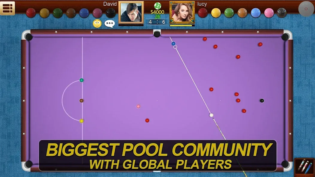 Real Pool 3D Online 8Ball Game (Реал Пул 3Д Онлайн 8Бол Гейм) [МОД Бесконечные монеты] APK Android Screenshot 3