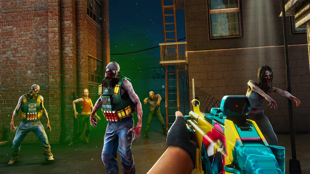 Zombination - FPS Zombie Games (Зомбинация) [МОД Premium] APK Android Screenshot 2