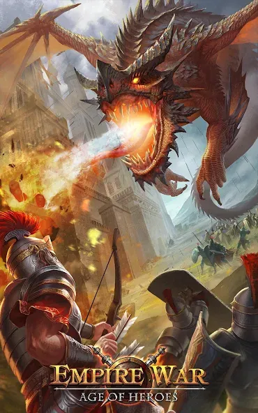 Empire War: Age of hero (Эмпайр Вар) [МОД Много денег] APK Android Screenshot 1