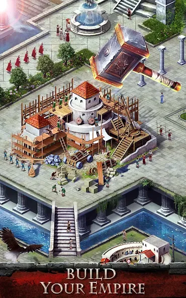 Empire War: Age of hero (Эмпайр Вар) [МОД Много денег] APK Android Screenshot 3