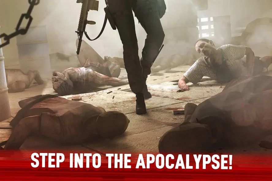 Zombie Frontier 4: Shooting 3D (Зомби Фронт 4) [МОД Unlocked] APK Android Screenshot 3